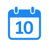Icono de calendario 10